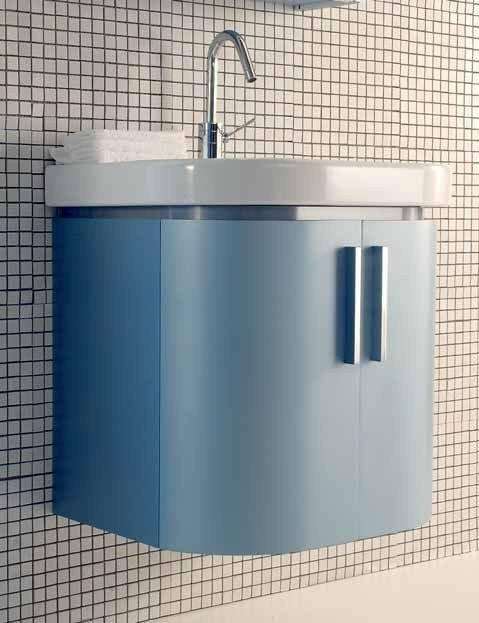 Тумба под раковину Berloni Bagno DAY BS01, под раковину на 62 см HATRIA DAYTIME, может устанавливаться на стену в подвесном положении, так и на металлические ноги XAPD8. Две распашные створки. Производитель Италия мебель для ванной “berlonibagno".