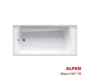 ALPEN Diana AVP0031 акриловая ванна 150 на 70 см