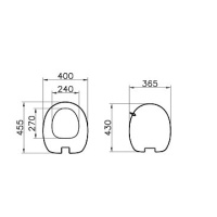 VITRA Istanbul 166-070-109 Сиденье с крышкой для унитаза - Soft Close (чёрный глянцевый)