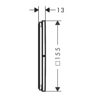 Hansgrohe ShowerSelect Comfort E 15573000 Запорно-переключающий вентиль на 3 положения (хром)