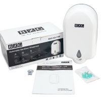 BXG BXG-ASD-1100 Автоматический дозатор для жидкого мыла | дезинфицирующего средства 1,1 л (белый)
