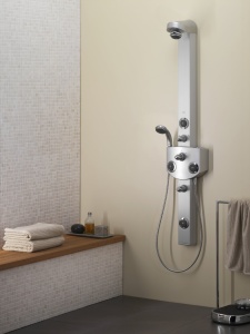 grohe aquatower 3000 27027 000 душевая панель (хром)