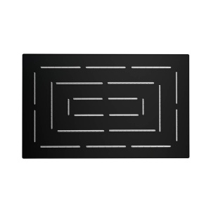 Jaquar Maze OHS-BLM-1637 Верхний душ 300*195 мм (чёрный матовый)