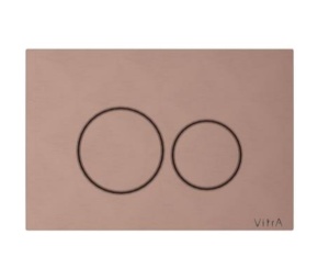 VITRA Origin 740-2440 Накладная панель смыва для унитаза (медь)