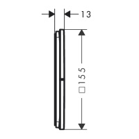 Hansgrohe ShowerSelect Comfort E 15573700 Запорно-переключающий вентиль на 3 положения (белый матовый)