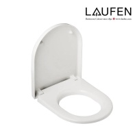 Laufen PRO 8.9195.1.300.003.1 Сидение с крышкой для унитаза | Soft Close (белый | хром)