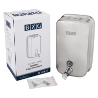 BXG BXG-SD-H1-1000М Дозатор для жидкого мыла 1 л (нержавеющая сталь матовая)