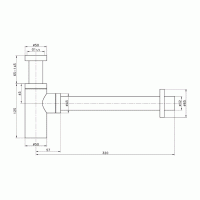 Villeroy&Boch Universal TVC00000400061 Сифон для раковины