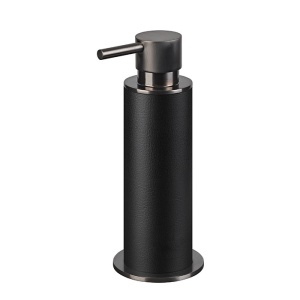 ADJ 4980.graphite/01 Дозатор для жидкого мыла настольный (чёрный | графит)