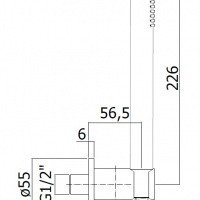 Paffoni Master ZDUP094HGSP Душевой гарнитур (золото матовое)