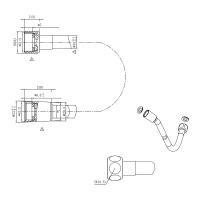 Vincea Inspire VSFW-3I21MT3MB Душевая система - комплект с термостатическим смесителем (чёрный матовый)