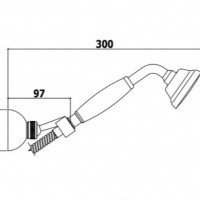 Paffoni Belinda ZDUP035GF Душевой гарнитур (золото)