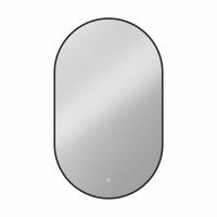 Vincea VLM-3AU100B Зеркало для ванной комнаты с LED-подсветкой 600*1000 мм (чёрный)