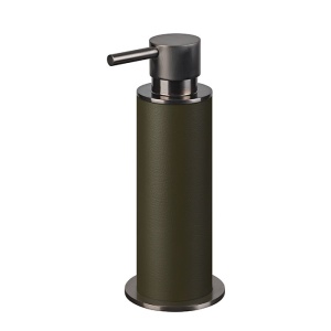 ADJ 4980.graphite/55 Дозатор для жидкого мыла настольный (оливковый | графит)