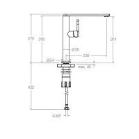 Ramon Soler KITCHEN 388401MACU Высокий смеситель для кухни (медь)