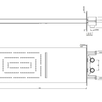 Jaquar Rain Shower OHS-ACR-1649 Верхний душ 552*205 мм (античная медь)