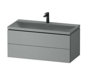 Duravit Vitrium VT6952OHDHD0000 Тумба с раковиной подвесная 100*48 см (светло-серый матовый)