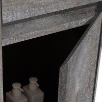 Vincea Chiara/Luka VSC-2CL150GS Шкаф-пенал подвесной (серый камень)
