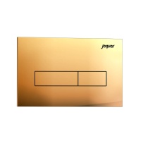 Jaquar Kubix JCP-GLD-352415 Накладная панель смыва для унитаза (золото)