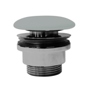 GSI SPARES PVC17 Сливной гарнитур | донный клапан для раковины без перелива (Cenere Matte)