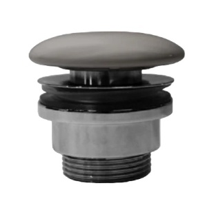 GSI SPARES PVC05 Сливной гарнитур | донный клапан для раковины без перелива (Tortora Matte)
