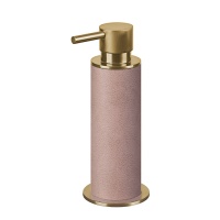 ADJ 4980.Gold/07 Дозатор для жидкого мыла настольный (пепельная роза | золото)