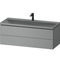 Duravit Vitrium VT6953OHDHD0000 Тумба с раковиной подвесная 120*48 см (светло-серый матовый)