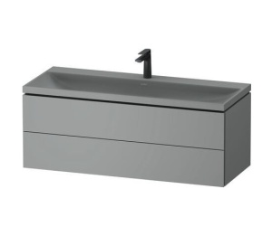 Duravit Vitrium VT6953OHDHD0000 Тумба с раковиной подвесная 120*48 см (светло-серый матовый)