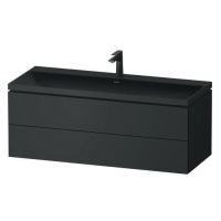 Duravit Vitrium VT6953OHEHE0000 Тумба с раковиной подвесная 120*48 см (тёмно-серый матовый)