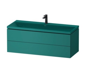 Duravit Vitrium VT6953OHAHA0000 Тумба с раковиной подвесная 120*48 см (аквамарин матовый)