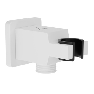 Jaquar Shower SHA-WHM-566S Подключение для душевого шланга | с держателем лейки (белый матовый)