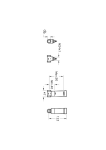 VITRA A41441 Внутренний механизм запорного вентиля ½ 