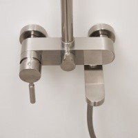 WasserKRAFT A14201 Душевая система - комплект со смесителем с функцией наполнения ванны (никель)