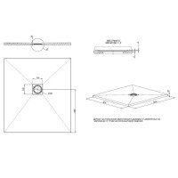 Allen Brau Priority 8.31004-PWM Душевой поддон 100*90 см (папирус матовый)