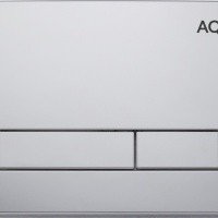 AQUAme AQM4103CR Накладная панель смыва для унитаза (хром)
