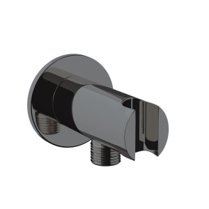 Jaquar Shower SHA-BCH-566R Подключение для душевого шланга | с держателем лейки (чёрный хром)