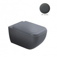 Ceramica CIELO Shui Comfort SHCOVSK CM - Унитаз подвесной 55*37 см | Rimless безободковый (Cemento)