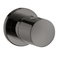 Axor Uno 38976330 Запорный вентиль (полированный черный хром)