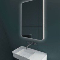 Vincea VLM-3BE600-2 Зеркало для ванной комнаты с LED-подсветкой 600*800 мм | с функцией антизапотевания