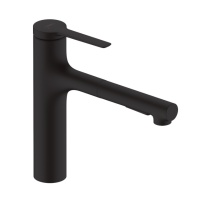 Hansgrohe Zesis M33 74823670 Смеситель для кухни с вытяжным изливом (чёрный матовый)