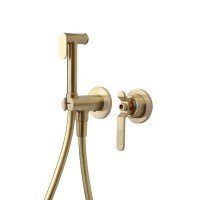 Bronze de Luxe 1760'S Loft 3253CG Гигиенический душ - комплект со смесителем (золото матовое)
