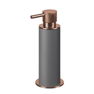ADJ 4980.copper/03 Дозатор для жидкого мыла настольный (серый | медь)