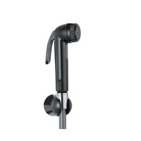 Jaquar ALE-BLK-583 Гигиенический душ - комплект с держателем и шлангом (чёрный)