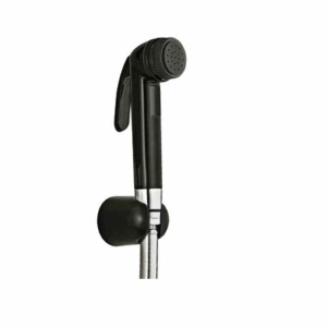 Jaquar ALE-BLK-585 Гигиенический душ - комплект с держателем и шлангом (чёрный)