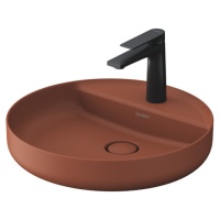 Duravit Vitrium 266246HC71 Раковина накладная Ø 46 см (матовая корица)