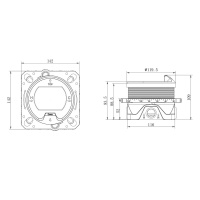 Vincea Inspire VSFW-3I21MT2MB Душевая система - комплект с термостатическим смесителем (чёрный матовый)