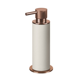 ADJ 4980.copper/10 Дозатор для жидкого мыла настольный (белый | медь)