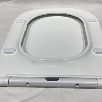 CeramaLux 215D Унитаз напольный приставной, безободковый | крышка микролифт (белый)