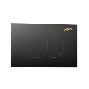 Jaquar OPAL JCP-BLM-152415 Накладная панель смыва для унитаза (чёрный матовый)