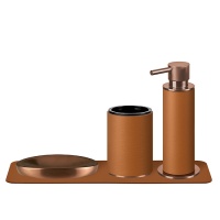 ADJ 4980.copper/09 Дозатор для жидкого мыла настольный (коньяк | медь)